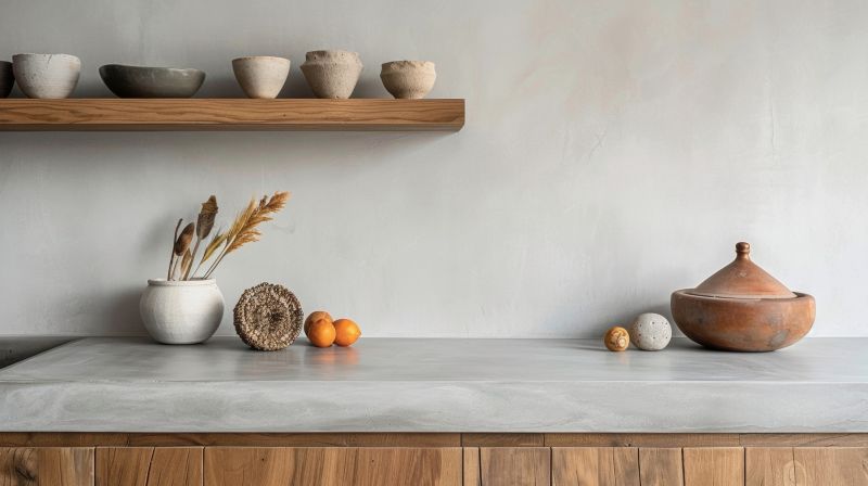 Cement Countertop Pouring in Sonoma County, CA
