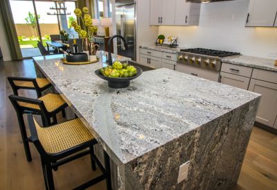 Granite Slab Installation in Lake County, IL